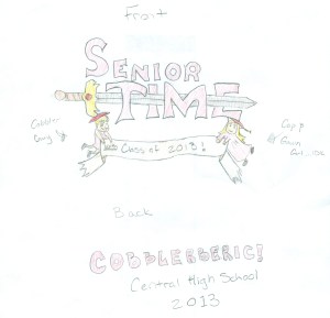 Senior Time with sword