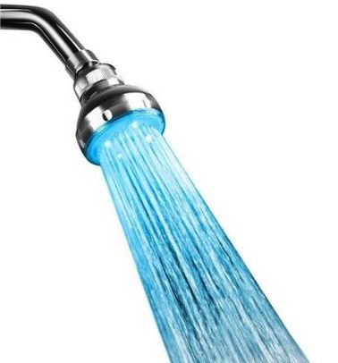 color changing shower